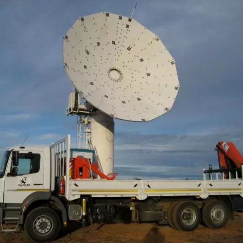 C-BASS South dish instillation